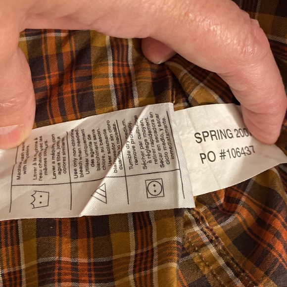 CARHARTT Shirt Men X large Rust Plaid
Short Sleeve Plaid‎ Button Up 100%
Cotton - Picture 12 of 12